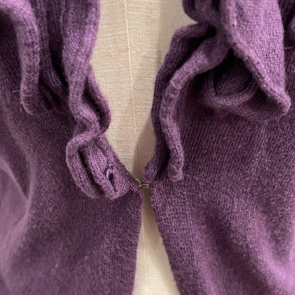 MERONA RUFFLE CARDIGAN - Picture 9 of 10